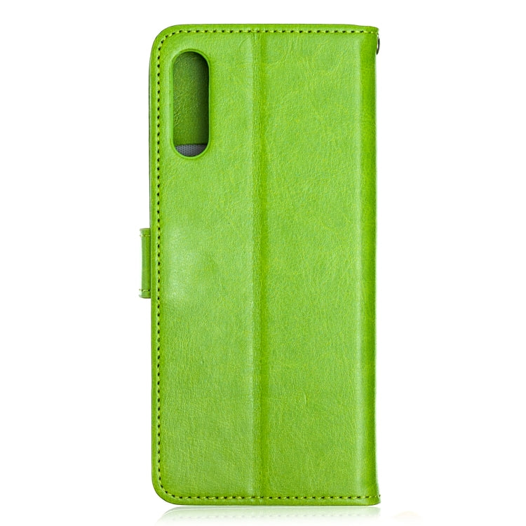 For Sony Xperia L4 Crazy Horse Texture Horizontal Flip Leather Case with Holder & Card Slots & Wallet & Photo Frame