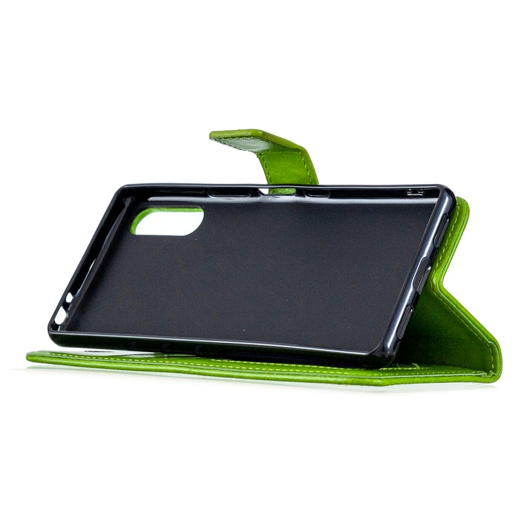 For Sony Xperia L4 Crazy Horse Texture Horizontal Flip Leather Case with Holder & Card Slots & Wallet & Photo Frame