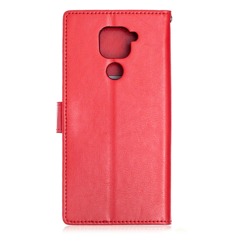 For Xiaomi Redmi Note 9 Crazy Horse Texture Horizontal Flip Leather Case with Holder & Card Slots & Wallet & Photo Frame