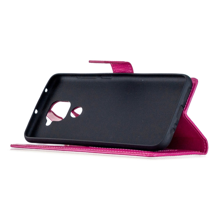 For Xiaomi Redmi Note 9 Crazy Horse Texture Horizontal Flip Leather Case with Holder & Card Slots & Wallet & Photo Frame