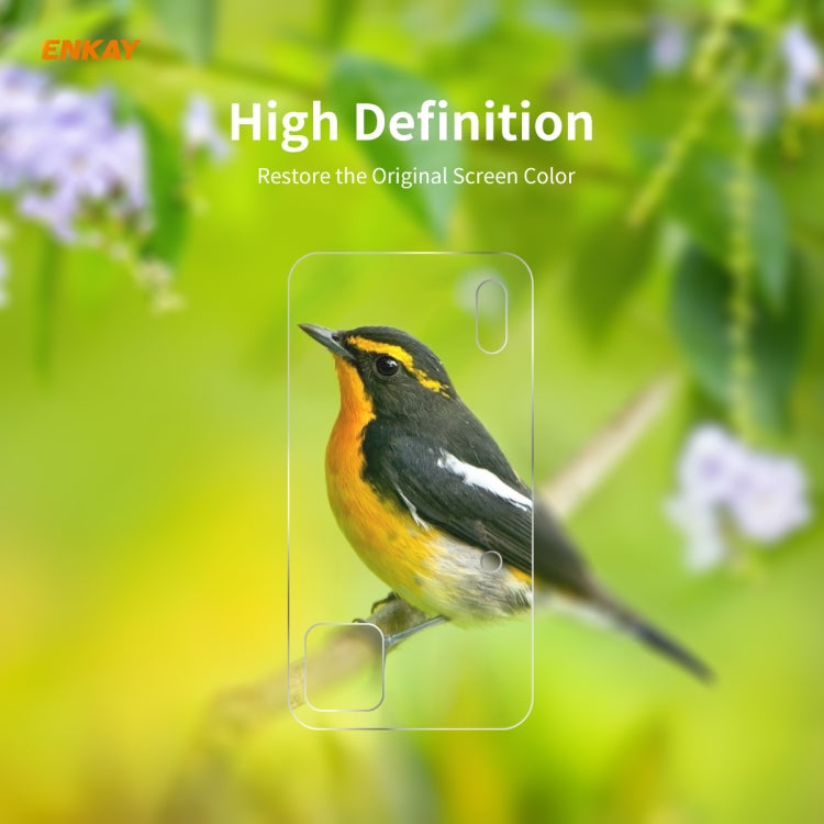 For Huawei P40 Pro 2 PCS Hat-Prince ENKAY 0.2mm 9H 2.15D Round Edge Rear Camera Lens Tempered Glass Film