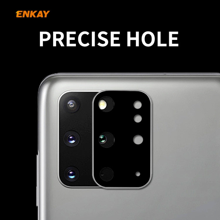 For Samsung Galaxy S20+ Hat-Prince ENKAY Rear Camera Lens Film Aluminium Alloy+PMMA Full Coverage Protector
