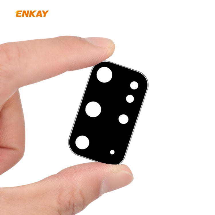 For Samsung Galaxy S20+ Hat-Prince ENKAY Rear Camera Lens Film Aluminium Alloy+PMMA Full Coverage Protector