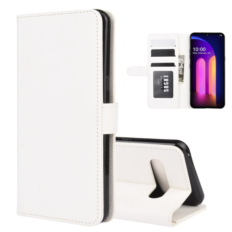 For LG V60 ThinQ 5G R64 Texture Single Horizontal Flip Protective Case with Holder & Card Slots & Wallet& Photo Frame