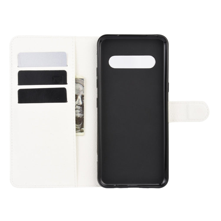 For LG V60 ThinQ 5G Litchi Texture Horizontal Flip Protective Case with Holder & Card Slots & Wallet
