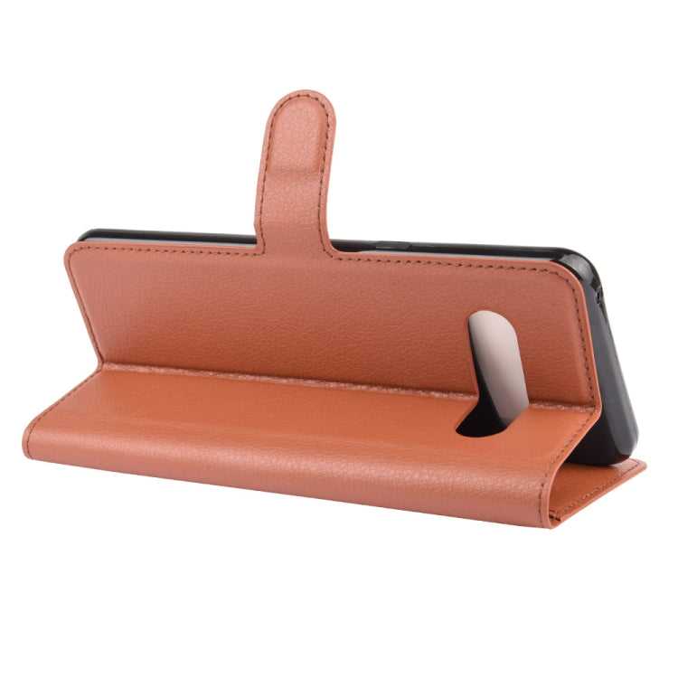 For LG V60 ThinQ 5G Litchi Texture Horizontal Flip Protective Case with Holder & Card Slots & Wallet