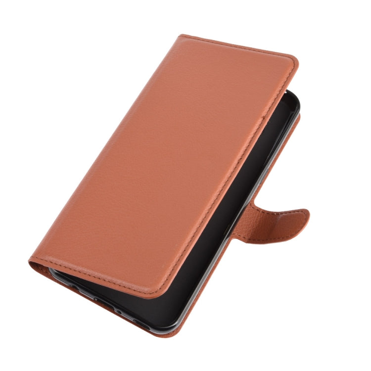For LG V60 ThinQ 5G Litchi Texture Horizontal Flip Protective Case with Holder & Card Slots & Wallet