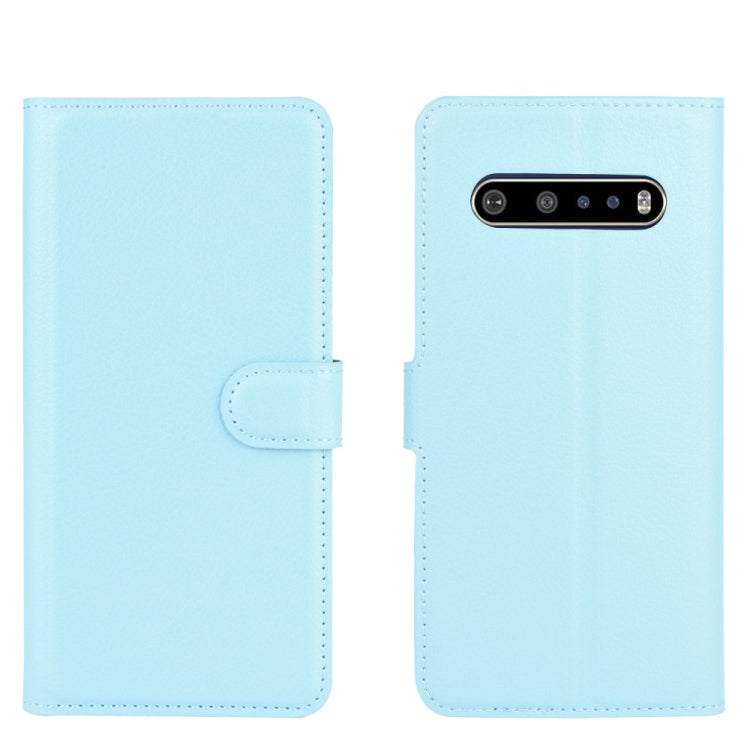 For LG V60 ThinQ 5G Litchi Texture Horizontal Flip Protective Case with Holder & Card Slots & Wallet