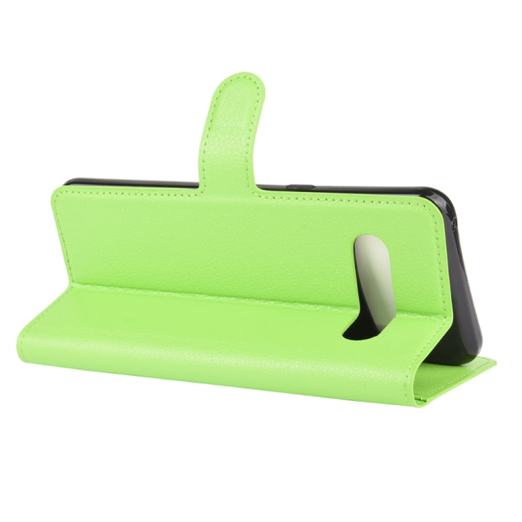 For LG V60 ThinQ 5G Litchi Texture Horizontal Flip Protective Case with Holder & Card Slots & Wallet