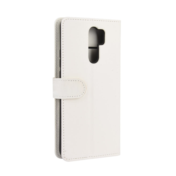 For Xiaomi Redmi 9 R64 Texture Single Horizontal Flip Protective Case with Holder & Card Slots & Wallet& Photo Frame