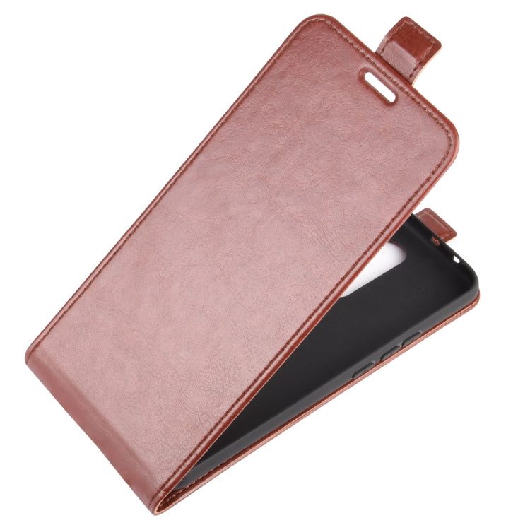 For Xiaomi Redmi 9 R64 Texture Single Vertical Flip Leather Protective Case with Card Slots & Photo Frame
