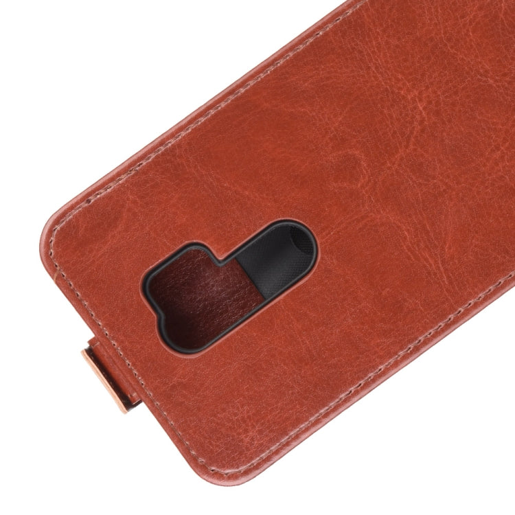For Xiaomi Redmi 9 R64 Texture Single Vertical Flip Leather Protective Case with Card Slots & Photo Frame