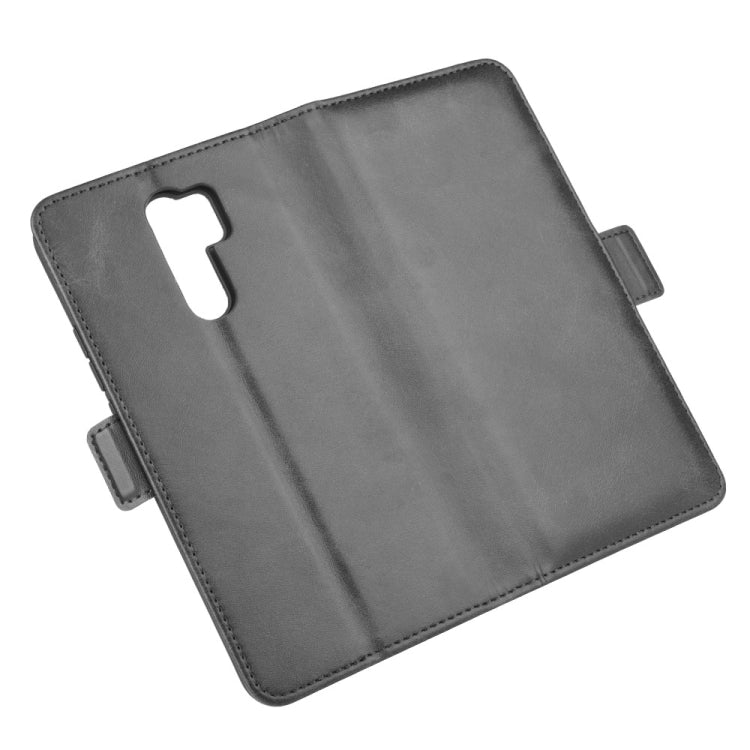 For Xiaomi Redmi 9 Dual-side Magnetic Buckle Horizontal Flip Leather Case with Holder & Card Slots & Wallet