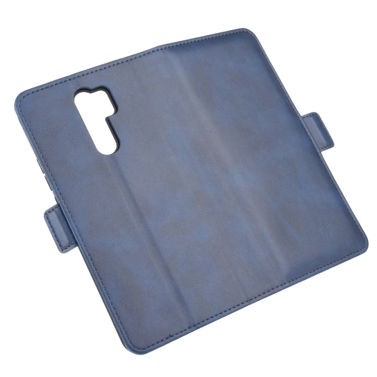 For Xiaomi Redmi 9 Dual-side Magnetic Buckle Horizontal Flip Leather Case with Holder & Card Slots & Wallet