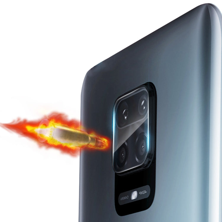 For Xiaomi Redmi Note 9 2pcs mocolo 0.15mm 9H 2.5D Round Edge Rear Camera Lens Tempered Glass Film