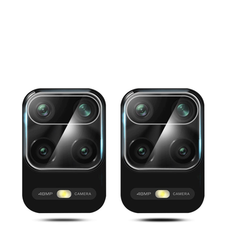 For Xiaomi Redmi Note 9 2pcs mocolo 0.15mm 9H 2.5D Round Edge Rear Camera Lens Tempered Glass Film