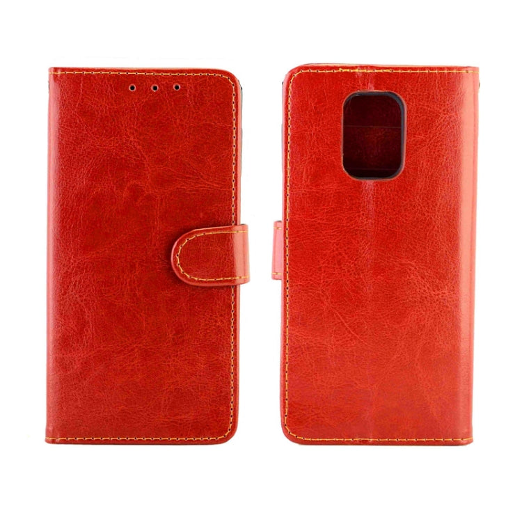 For Xiaomi Redmi Note 9 Pro/Note 9S Crazy Horse Texture Leather Horizontal Flip Protective Case with Holder & Card Slots & Wallet & Photo Frame