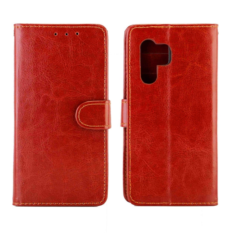 For Vivo X30 / X30 Pro Crazy Horse Texture Leather Horizontal Flip Protective Case with Holder & Card Slots & Wallet & Photo Frame