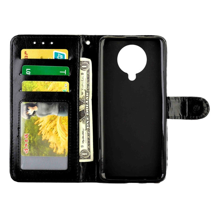 For Xiaomi Redmi K30 Pro Crazy Horse Texture Leather Horizontal Flip Protective Case with Holder & Card Slots & Wallet & Photo Frame