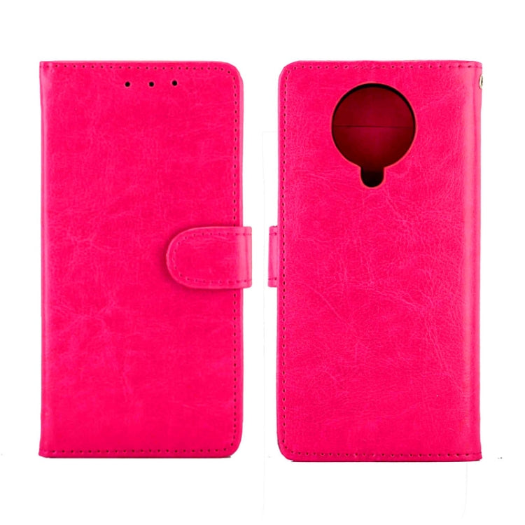 For Xiaomi Redmi K30 Pro Crazy Horse Texture Leather Horizontal Flip Protective Case with Holder & Card Slots & Wallet & Photo Frame