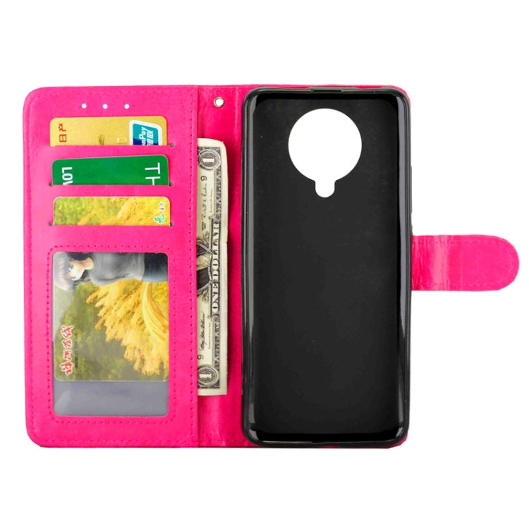 For Xiaomi Redmi K30 Pro Crazy Horse Texture Leather Horizontal Flip Protective Case with Holder & Card Slots & Wallet & Photo Frame