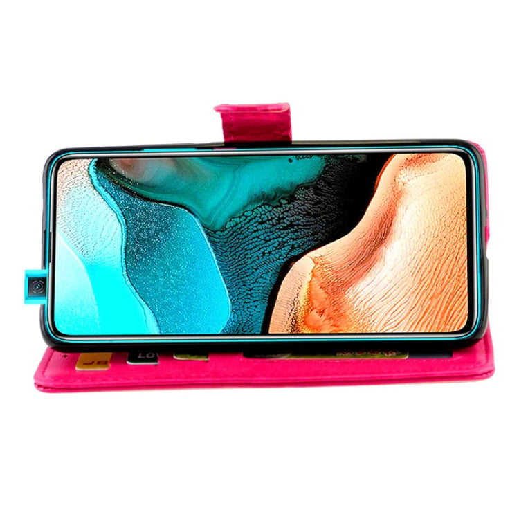 For Xiaomi Redmi K30 Pro Crazy Horse Texture Leather Horizontal Flip Protective Case with Holder & Card Slots & Wallet & Photo Frame