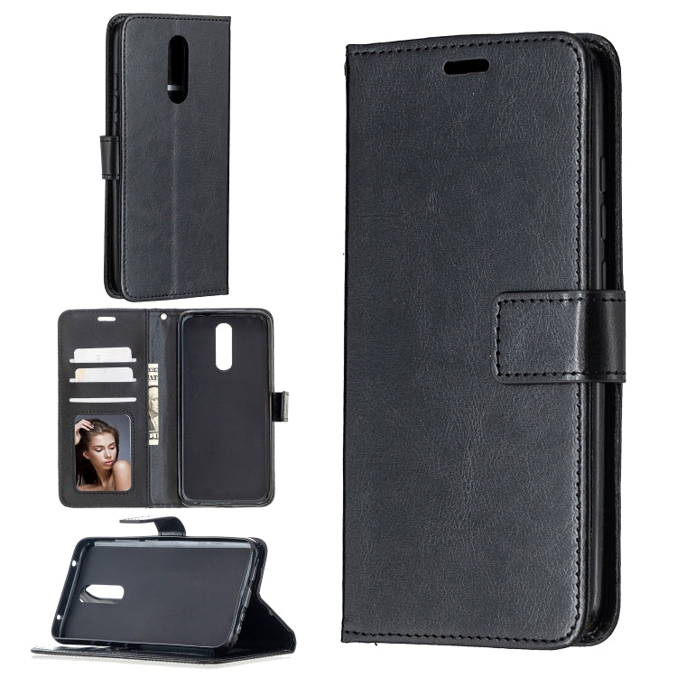 For Xiaomi Redmi 8 Crazy Horse Texture Horizontal Flip Leather Case with Holder & Card Slots & Wallet & Photo Frame