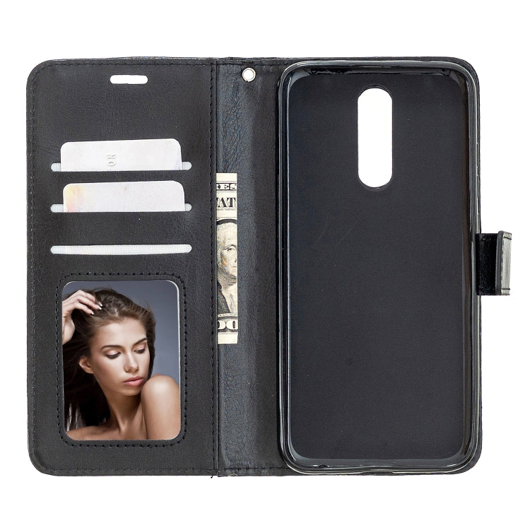 For Xiaomi Redmi 8 Crazy Horse Texture Horizontal Flip Leather Case with Holder & Card Slots & Wallet & Photo Frame