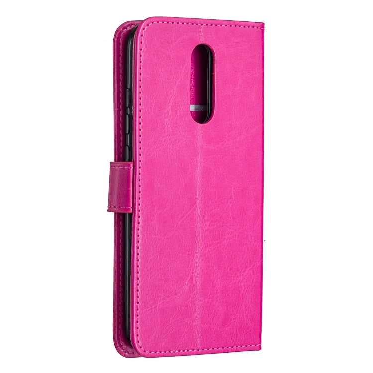 For Xiaomi Redmi 8 Crazy Horse Texture Horizontal Flip Leather Case with Holder & Card Slots & Wallet & Photo Frame