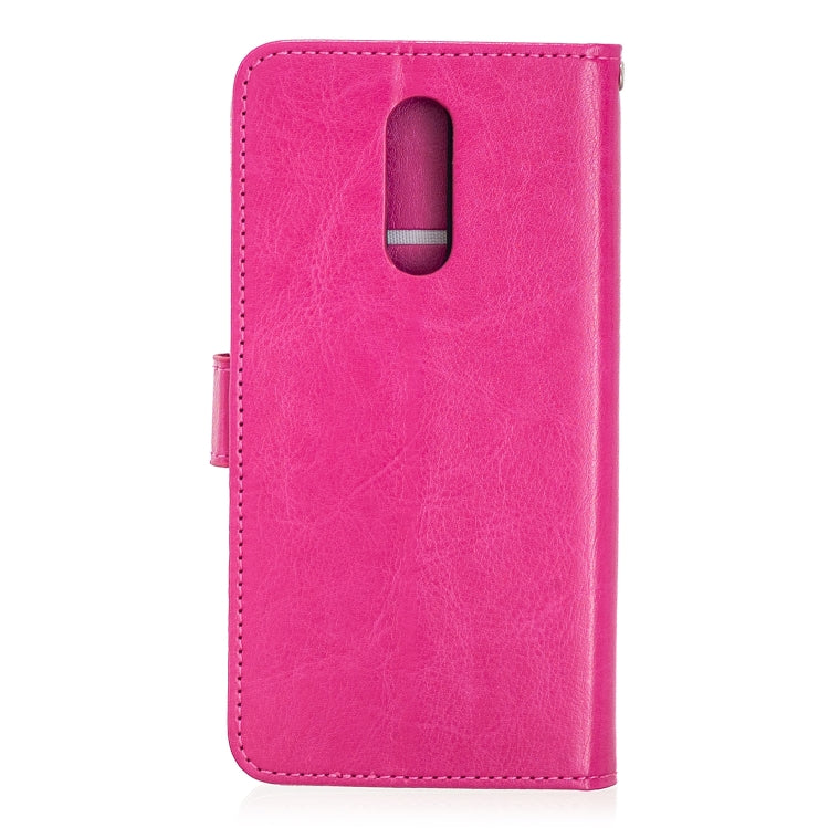 For Xiaomi Redmi 8 Crazy Horse Texture Horizontal Flip Leather Case with Holder & Card Slots & Wallet & Photo Frame