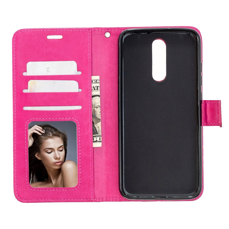 For Xiaomi Redmi 8 Crazy Horse Texture Horizontal Flip Leather Case with Holder & Card Slots & Wallet & Photo Frame