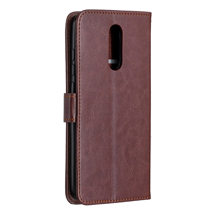 For Xiaomi Redmi 8 Crazy Horse Texture Horizontal Flip Leather Case with Holder & Card Slots & Wallet & Photo Frame