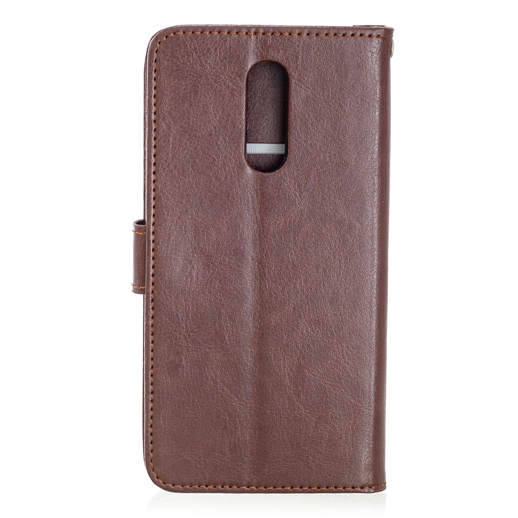 For Xiaomi Redmi 8 Crazy Horse Texture Horizontal Flip Leather Case with Holder & Card Slots & Wallet & Photo Frame