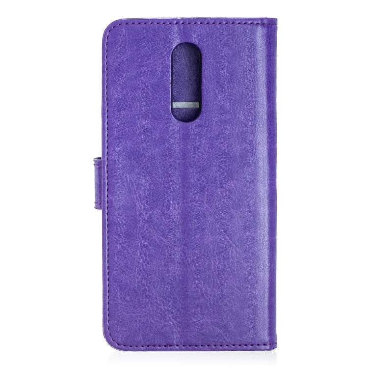 For Xiaomi Redmi 8 Crazy Horse Texture Horizontal Flip Leather Case with Holder & Card Slots & Wallet & Photo Frame