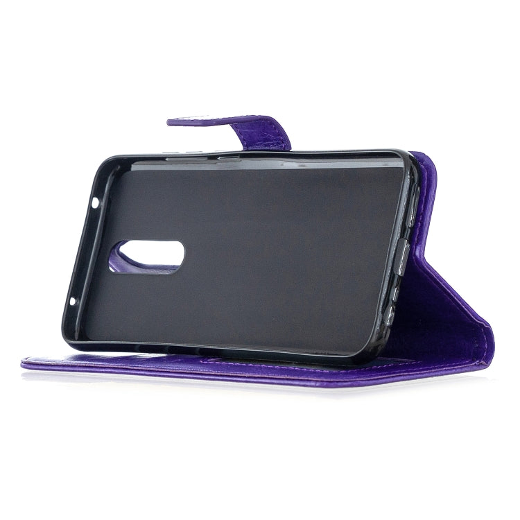 For Xiaomi Redmi 8 Crazy Horse Texture Horizontal Flip Leather Case with Holder & Card Slots & Wallet & Photo Frame