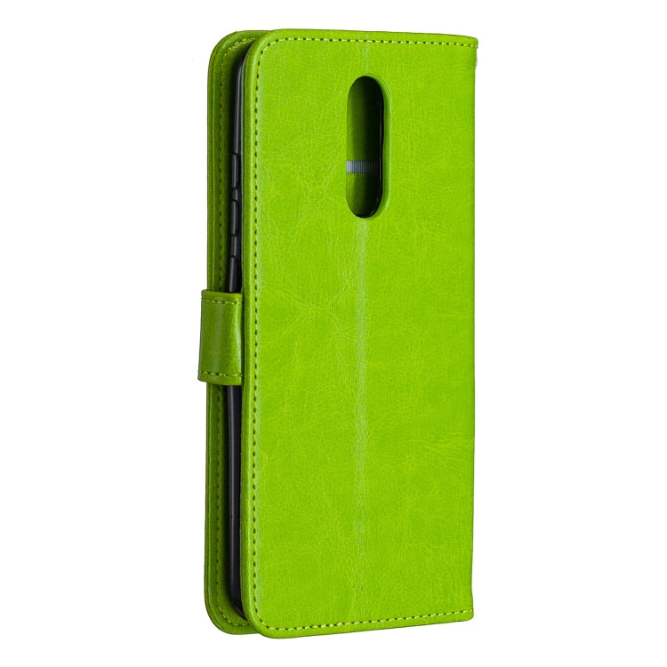 For Xiaomi Redmi 8 Crazy Horse Texture Horizontal Flip Leather Case with Holder & Card Slots & Wallet & Photo Frame