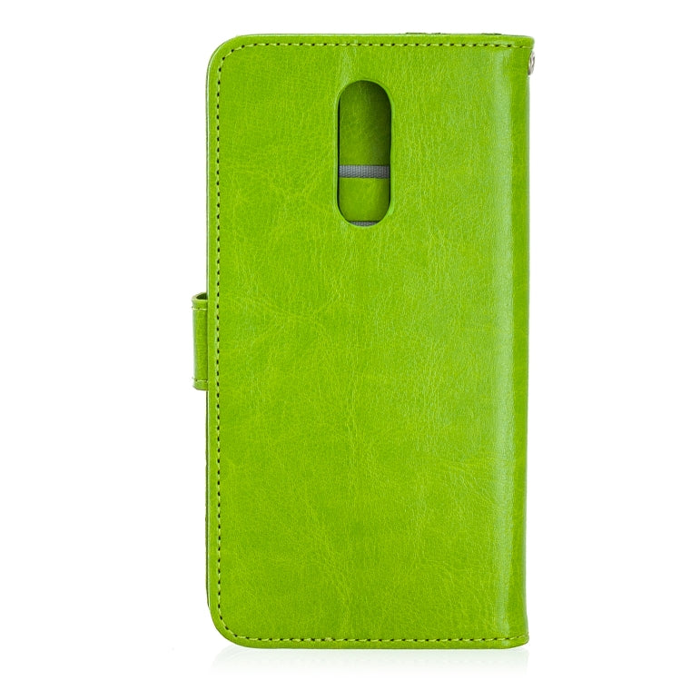 For Xiaomi Redmi 8 Crazy Horse Texture Horizontal Flip Leather Case with Holder & Card Slots & Wallet & Photo Frame