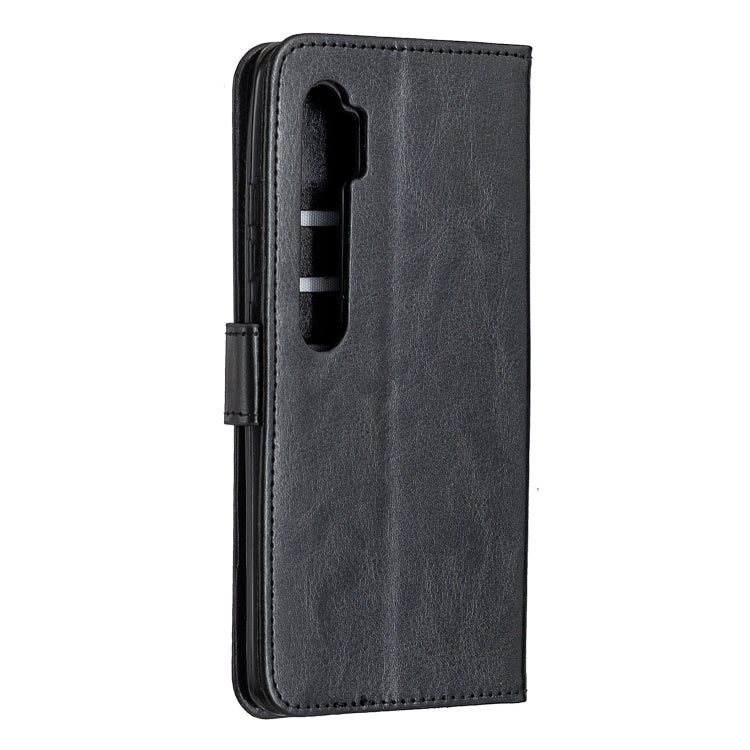 For Xiaomi Mi Note 10 Lite Crazy Horse Texture Horizontal Flip Leather Case with Holder & Card Slots & Wallet & Photo Frame
