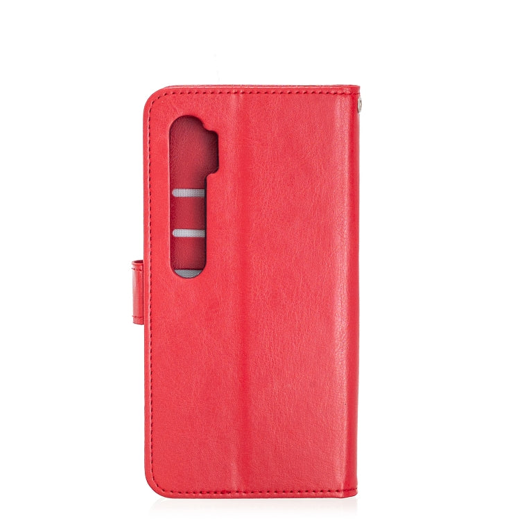 For Xiaomi Mi Note 10 Lite Crazy Horse Texture Horizontal Flip Leather Case with Holder & Card Slots & Wallet & Photo Frame