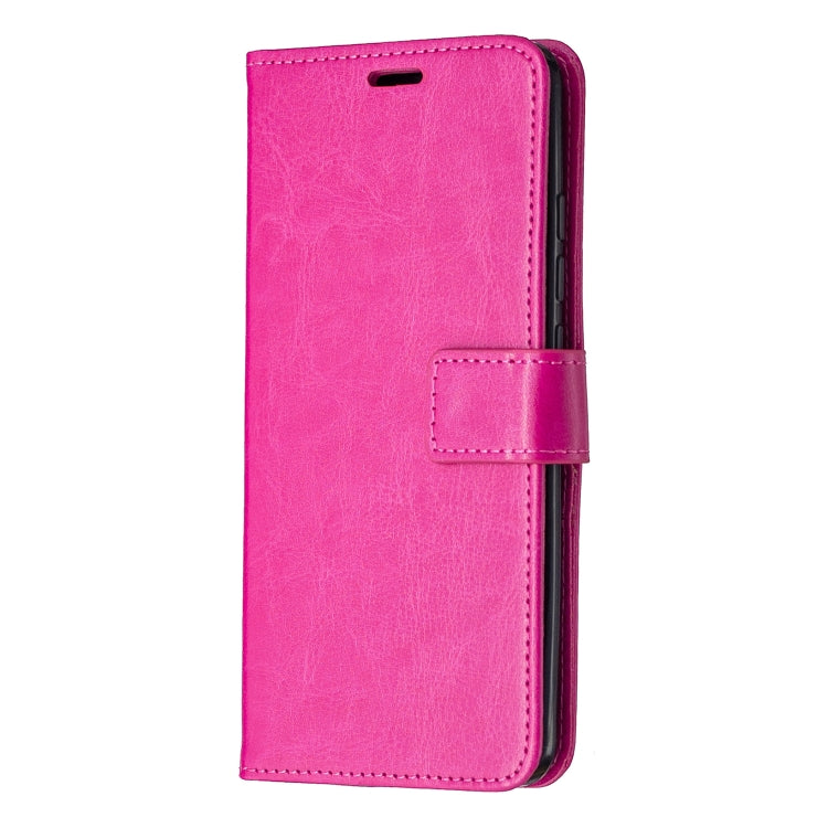 For Xiaomi Mi Note 10 Lite Crazy Horse Texture Horizontal Flip Leather Case with Holder & Card Slots & Wallet & Photo Frame