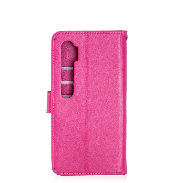 For Xiaomi Mi Note 10 Lite Crazy Horse Texture Horizontal Flip Leather Case with Holder & Card Slots & Wallet & Photo Frame