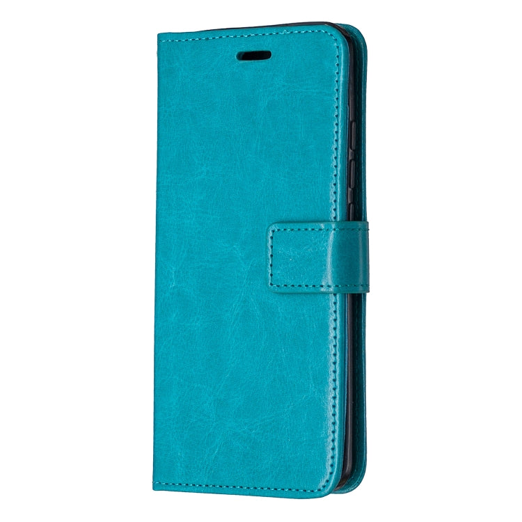 For Xiaomi Mi Note 10 Lite Crazy Horse Texture Horizontal Flip Leather Case with Holder & Card Slots & Wallet & Photo Frame