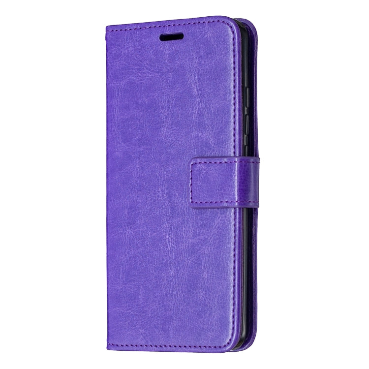 For Xiaomi Mi Note 10 Lite Crazy Horse Texture Horizontal Flip Leather Case with Holder & Card Slots & Wallet & Photo Frame
