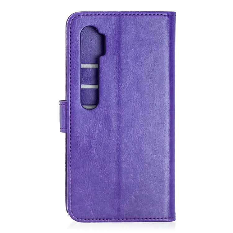 For Xiaomi Mi Note 10 Lite Crazy Horse Texture Horizontal Flip Leather Case with Holder & Card Slots & Wallet & Photo Frame