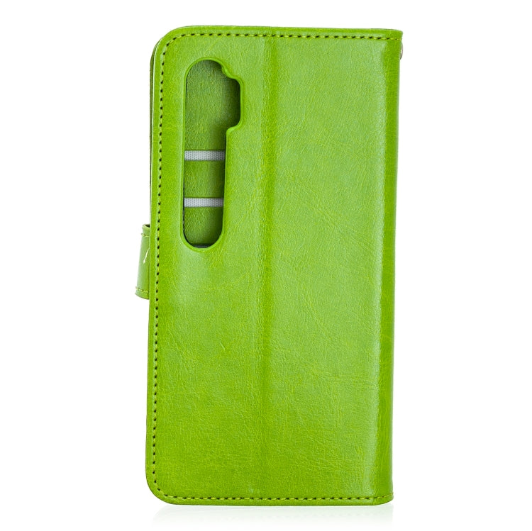 For Xiaomi Mi Note 10 Lite Crazy Horse Texture Horizontal Flip Leather Case with Holder & Card Slots & Wallet & Photo Frame