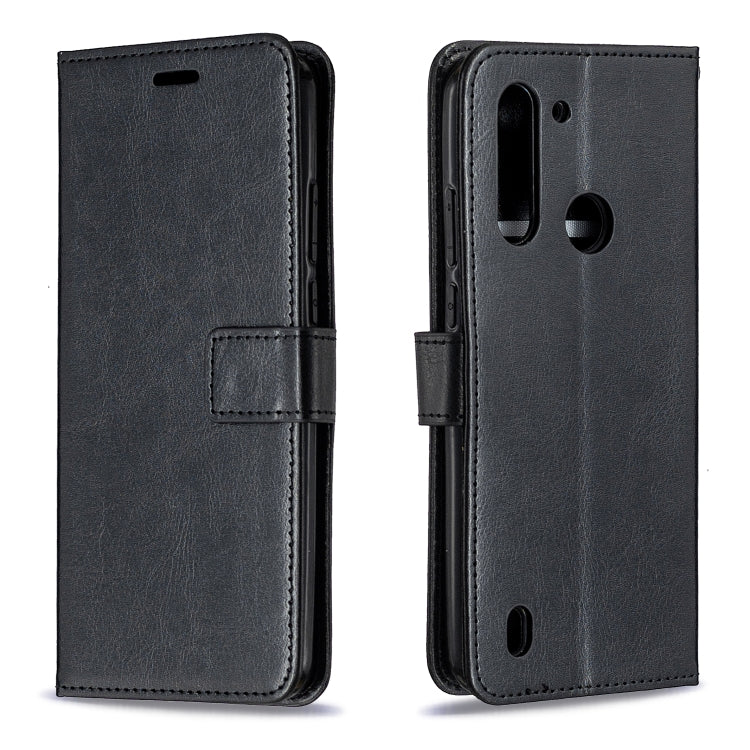 For Motorola Moto G8 Power Lite Crazy Horse Texture Horizontal Flip Leather Case with Holder & Card Slots & Wallet & Photo Frame
