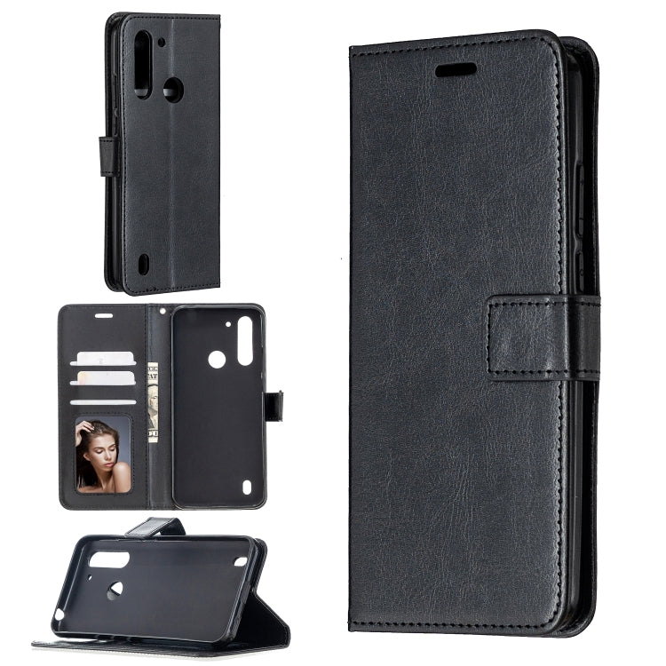 For Motorola Moto G8 Power Lite Crazy Horse Texture Horizontal Flip Leather Case with Holder & Card Slots & Wallet & Photo Frame