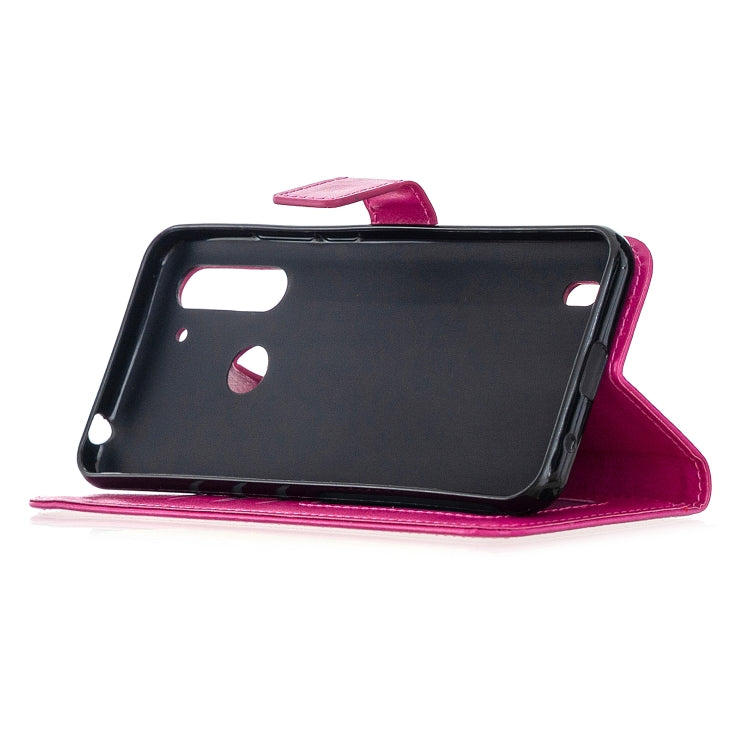 For Motorola Moto G8 Power Lite Crazy Horse Texture Horizontal Flip Leather Case with Holder & Card Slots & Wallet & Photo Frame