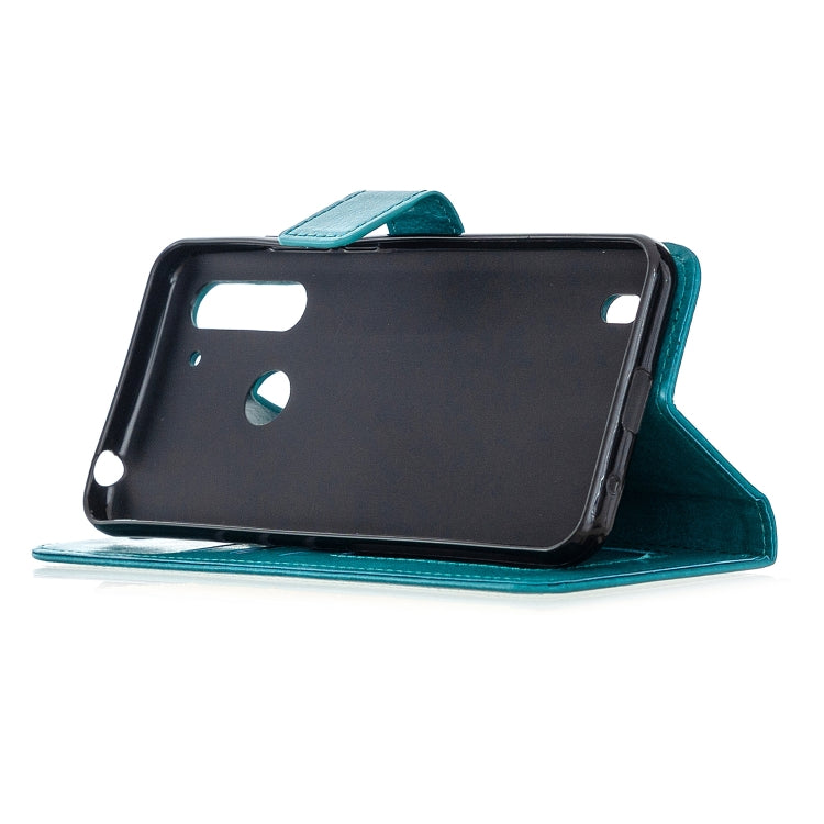 For Motorola Moto G8 Power Lite Crazy Horse Texture Horizontal Flip Leather Case with Holder & Card Slots & Wallet & Photo Frame