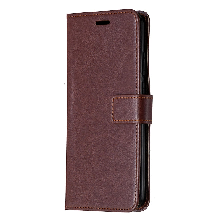 For Motorola Moto G8 Power Lite Crazy Horse Texture Horizontal Flip Leather Case with Holder & Card Slots & Wallet & Photo Frame